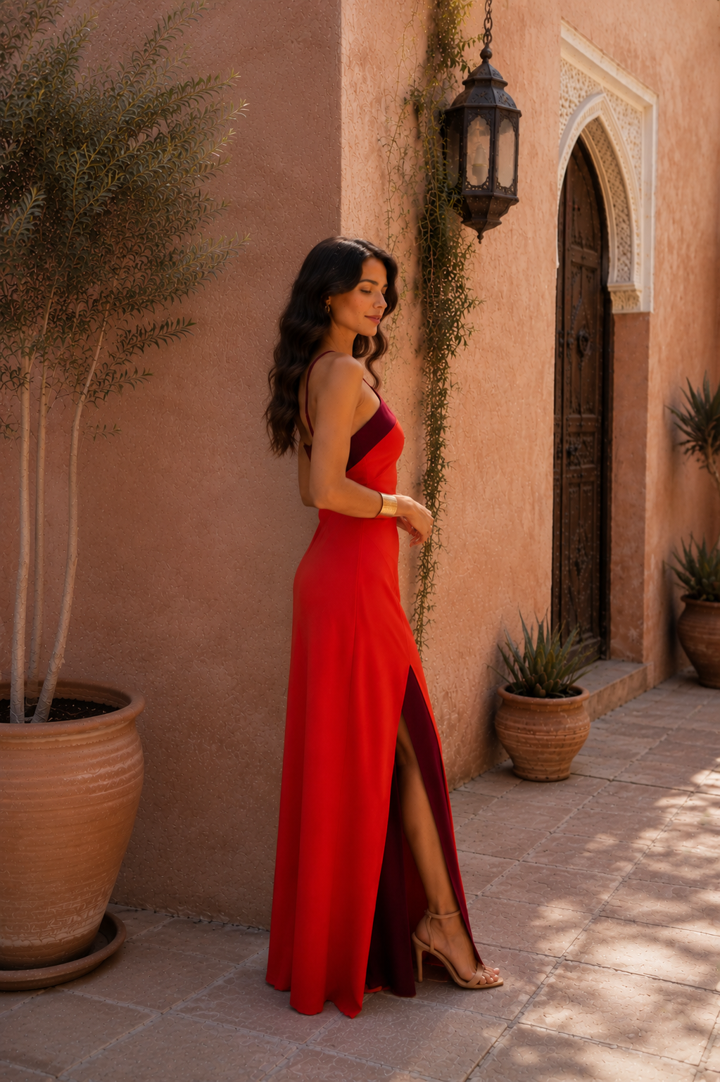 Robe Oasis rouge