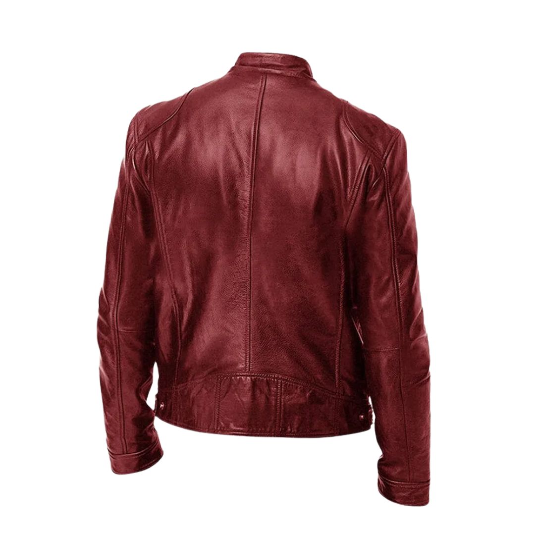 Danoir | Blouson en Cuir Décontracté