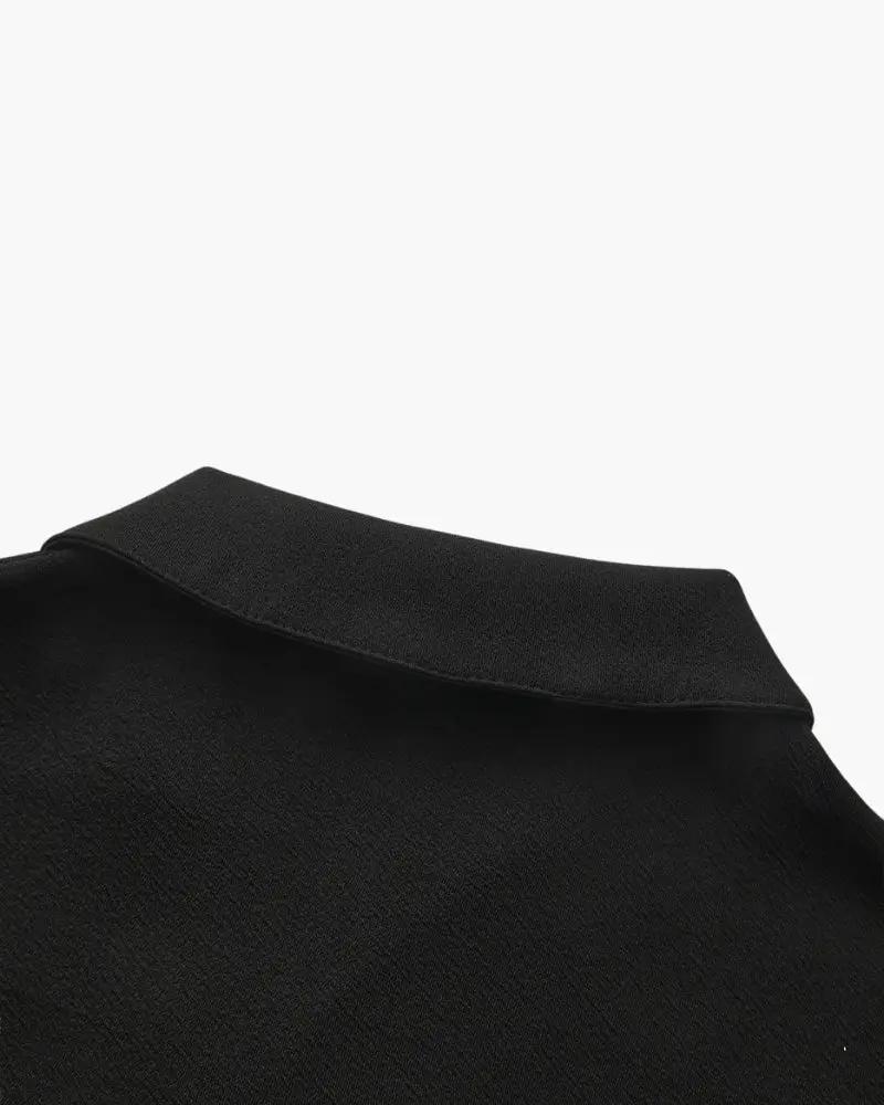 Cotton Polo & Pantalon Set Old Money