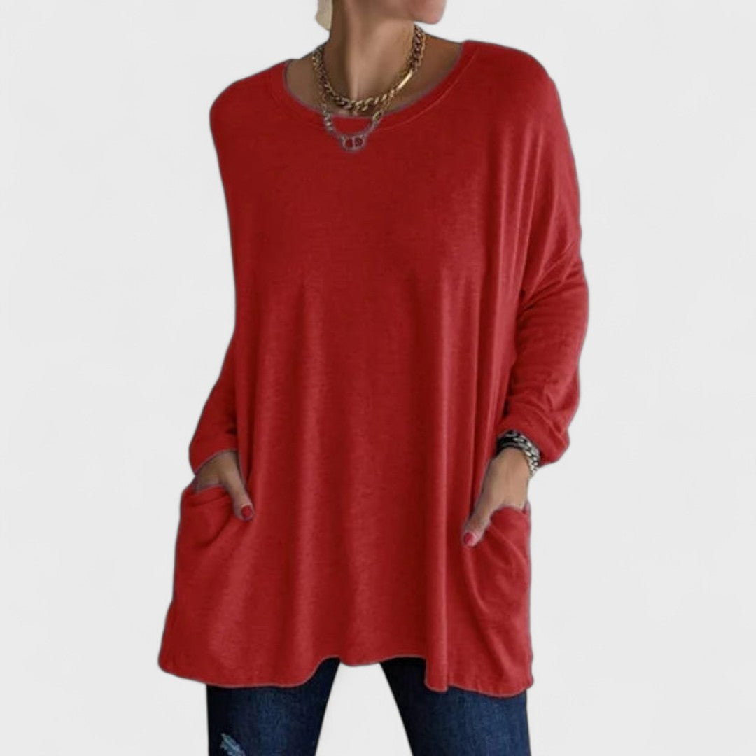 Rebecca - Blouse Noire Chic