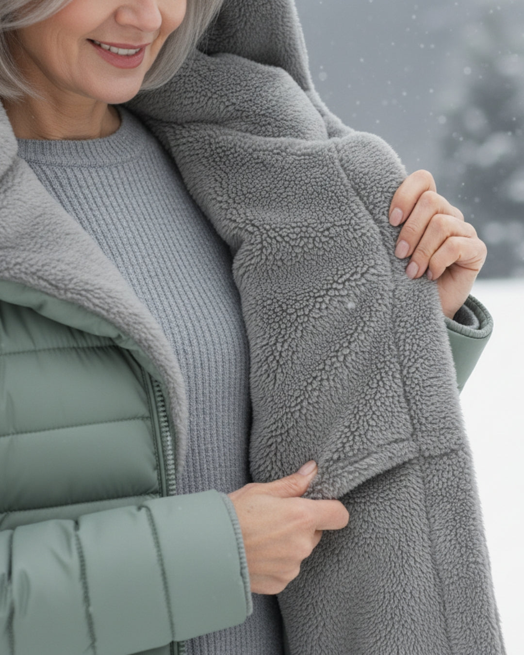 Olivia - Manteau D'hiver Élégant
