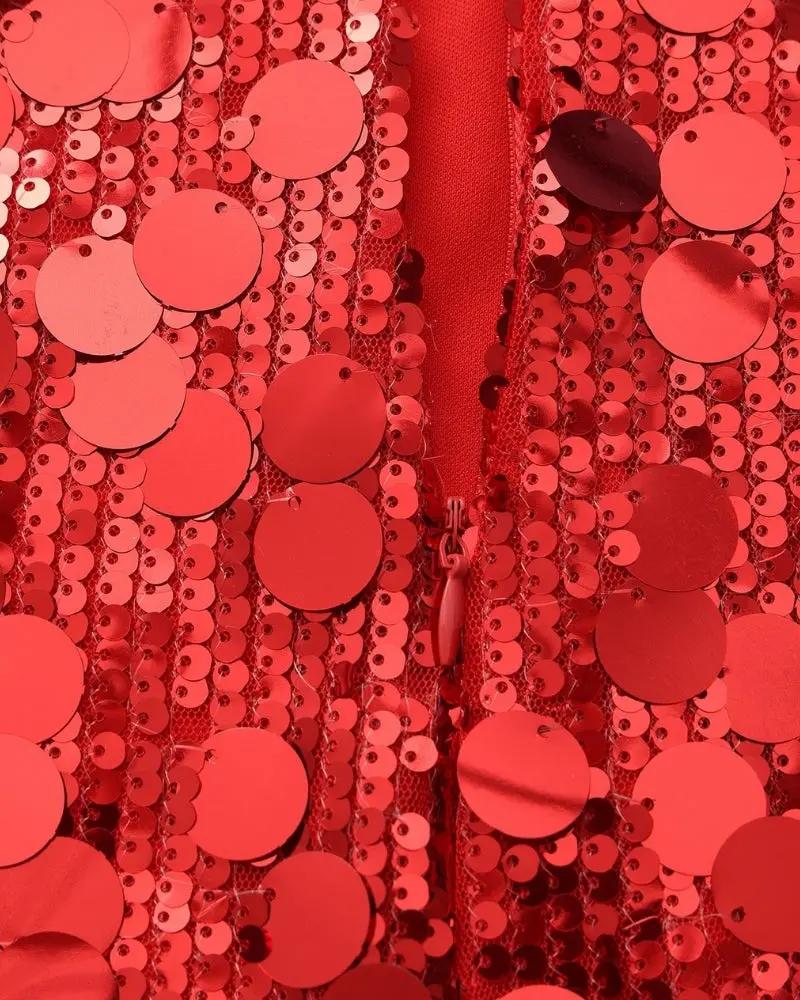 Sequin Party Mini Dress Old Money Women