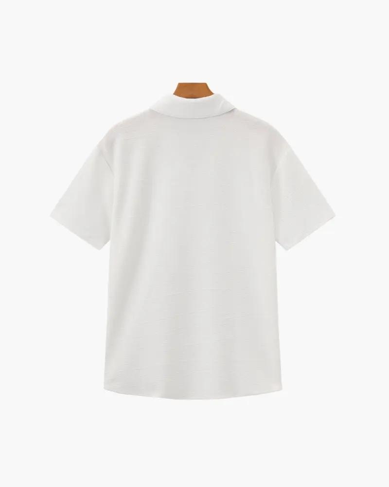 Cotton Polo & Pantalon Set Old Money