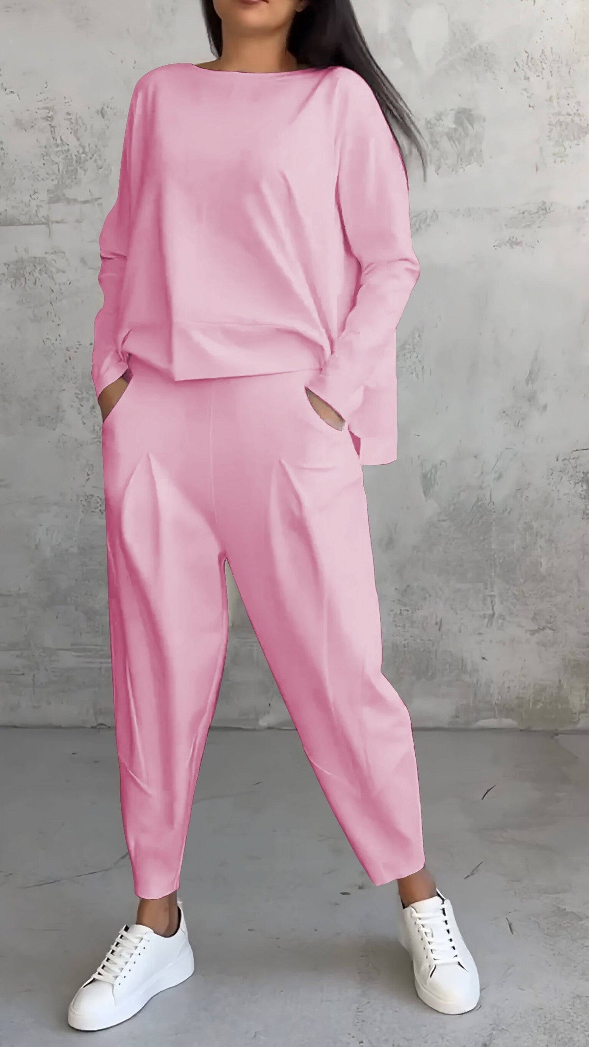 Ensemble décontracté Madison de Danoir Paris, look chic et confortable, vêtements modernes pour un style casual élégant.