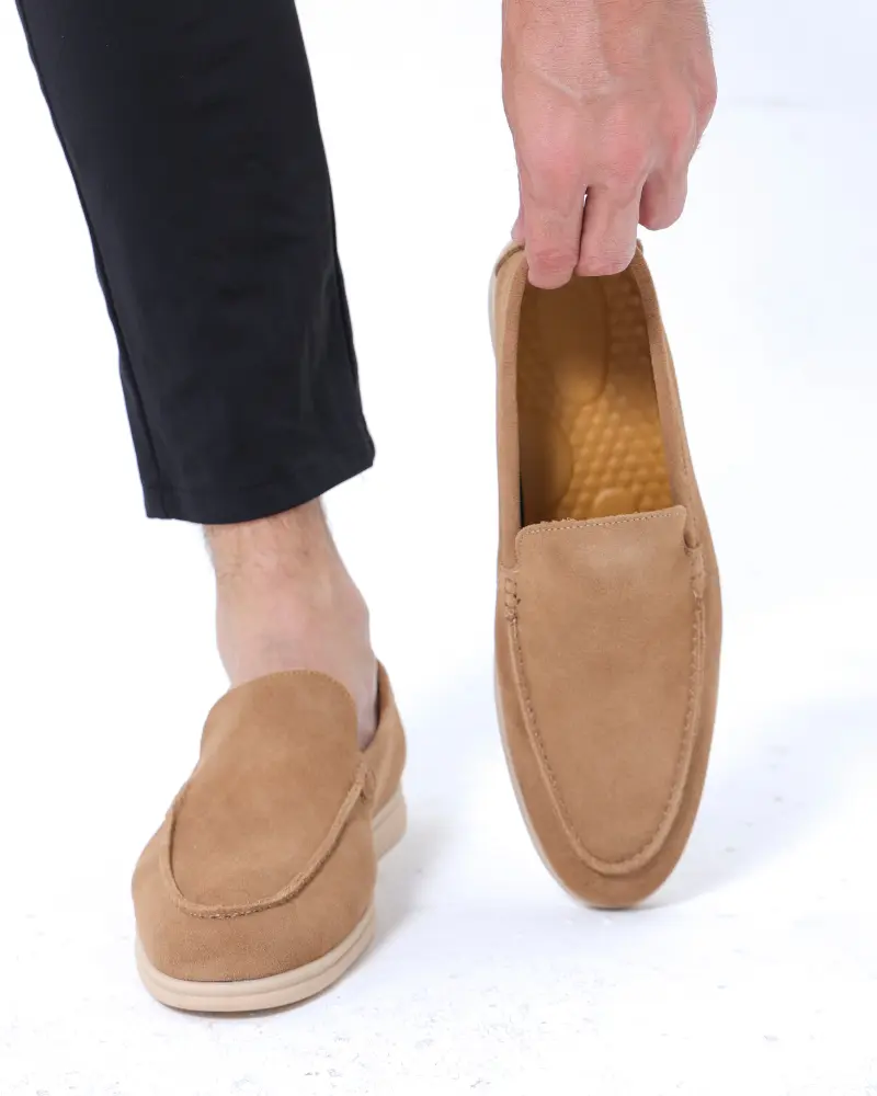 Old Money Premium Suede Loafers Old Money