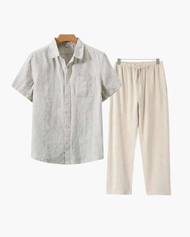 Old Money Linen Combo (Shortsleeve) Old Money WorldWide