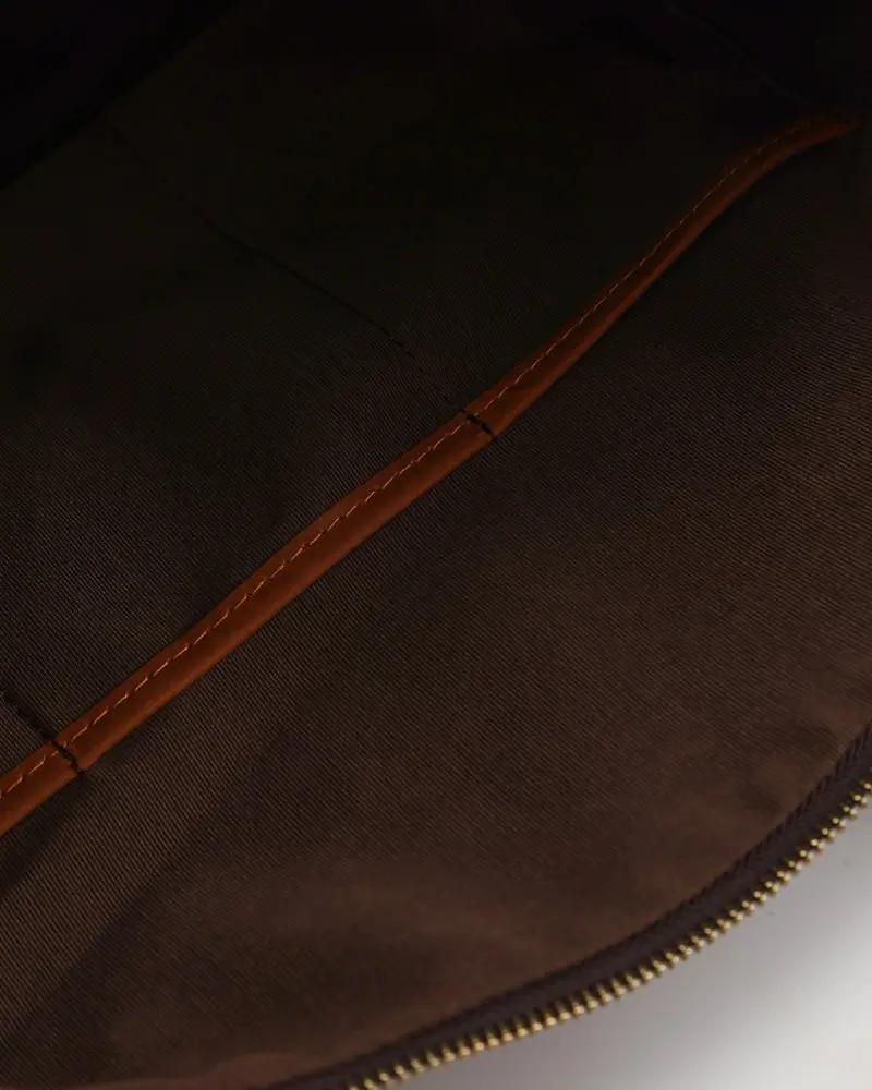 Montague Leather Duffle Old Money