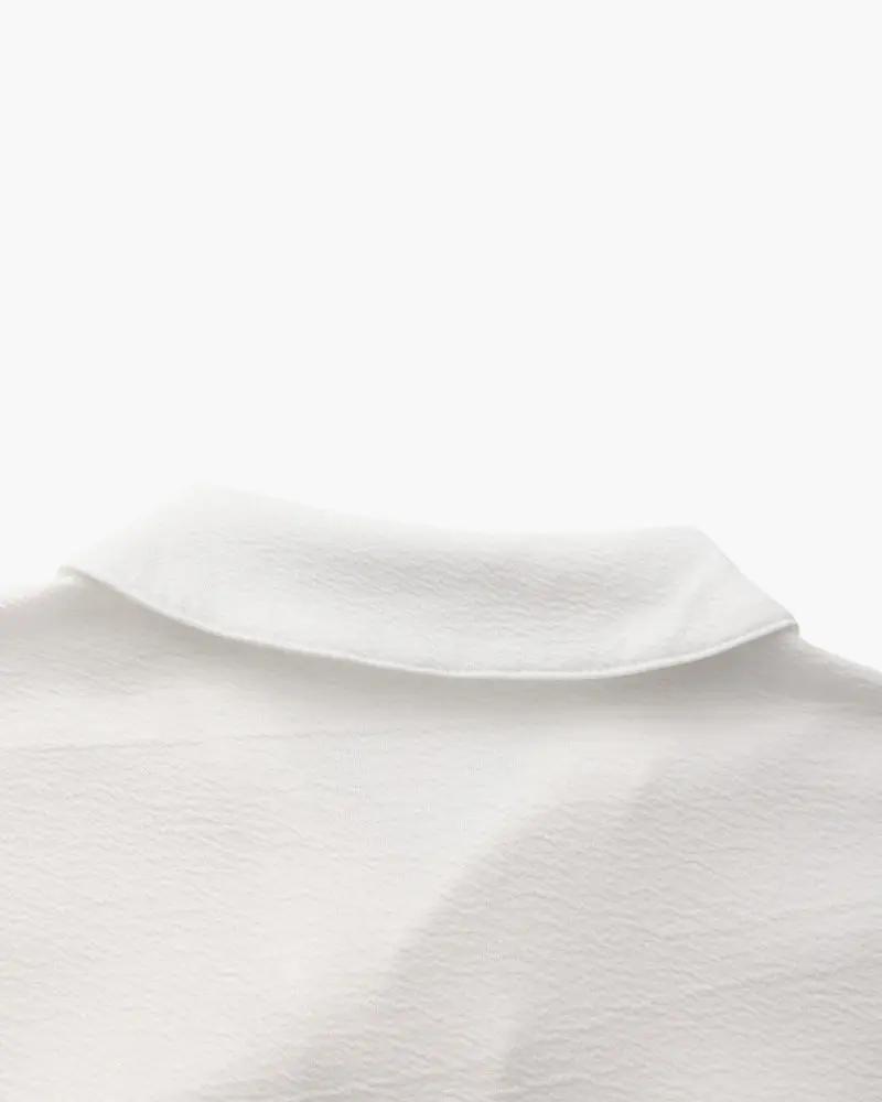 Cotton Polo & Pantalon Set Old Money