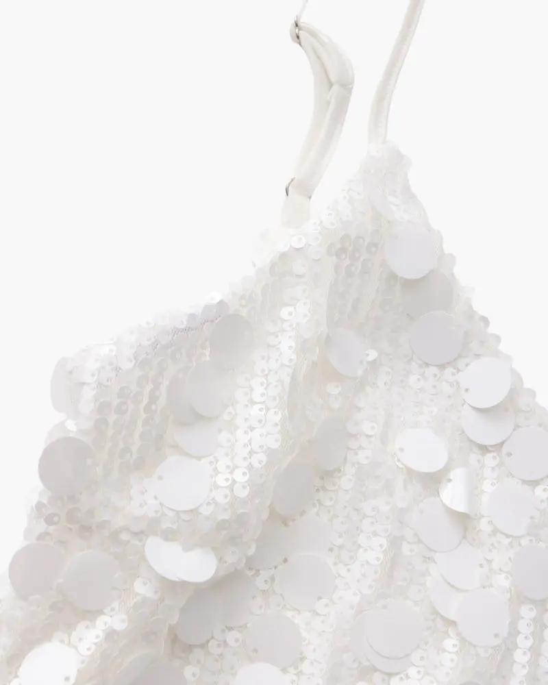 Sequin Party Mini Dress Old Money Women