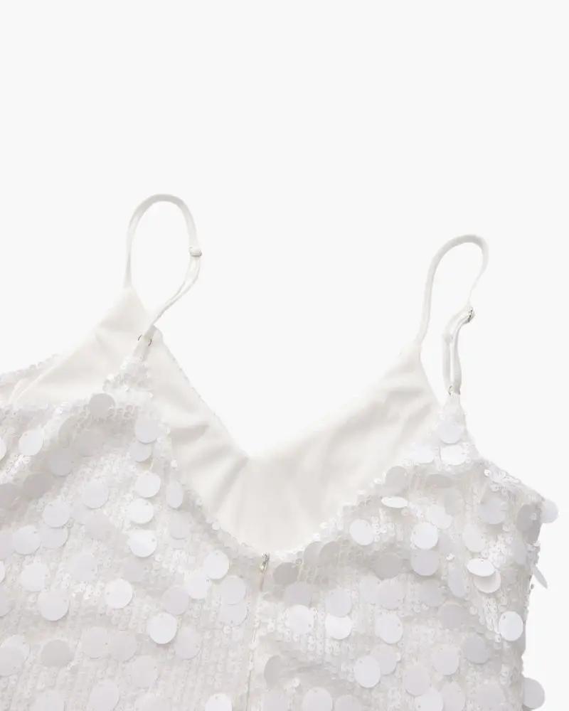 Sequin Party Mini Dress Old Money Women