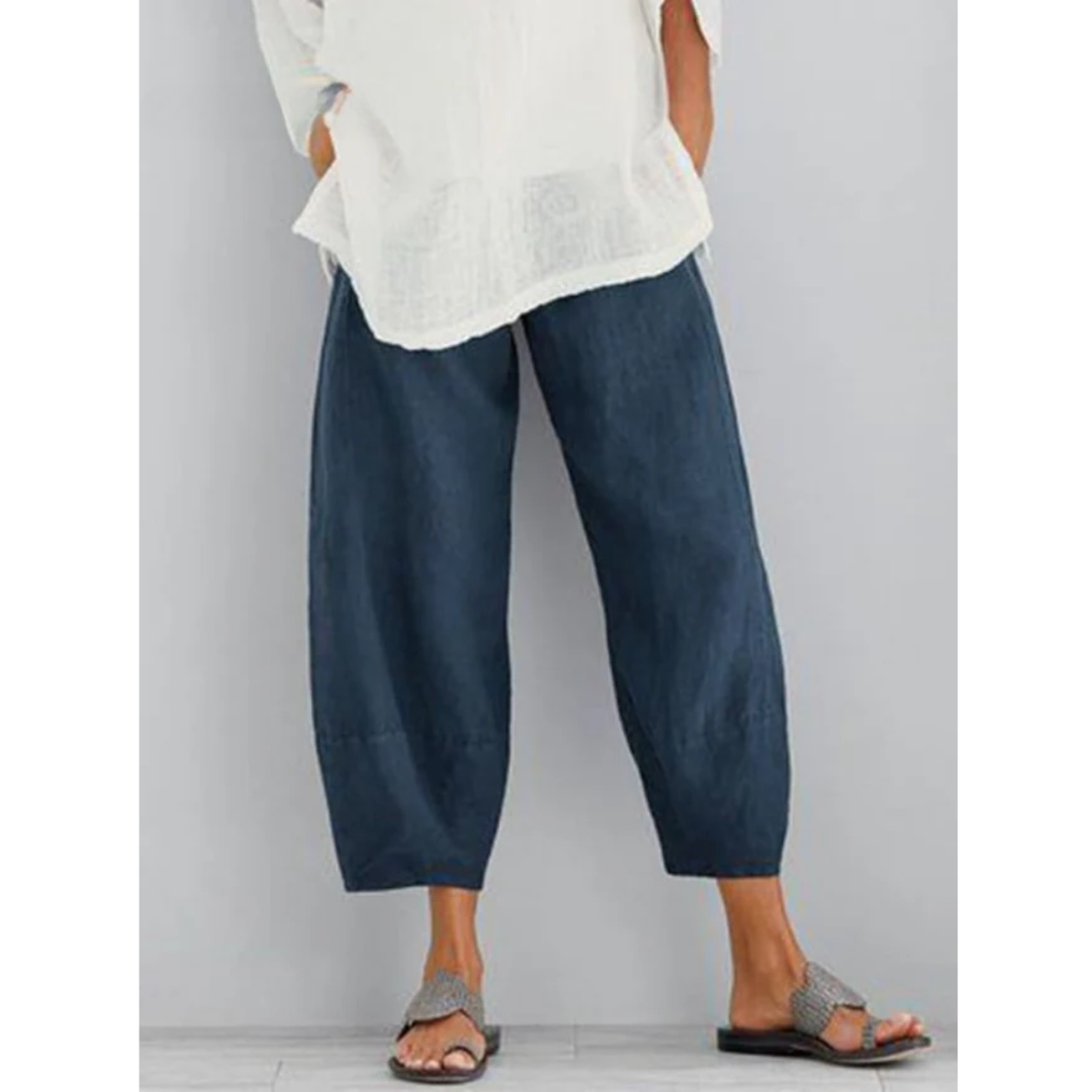 Elena™ | Pantalon en lin élégant et confortable