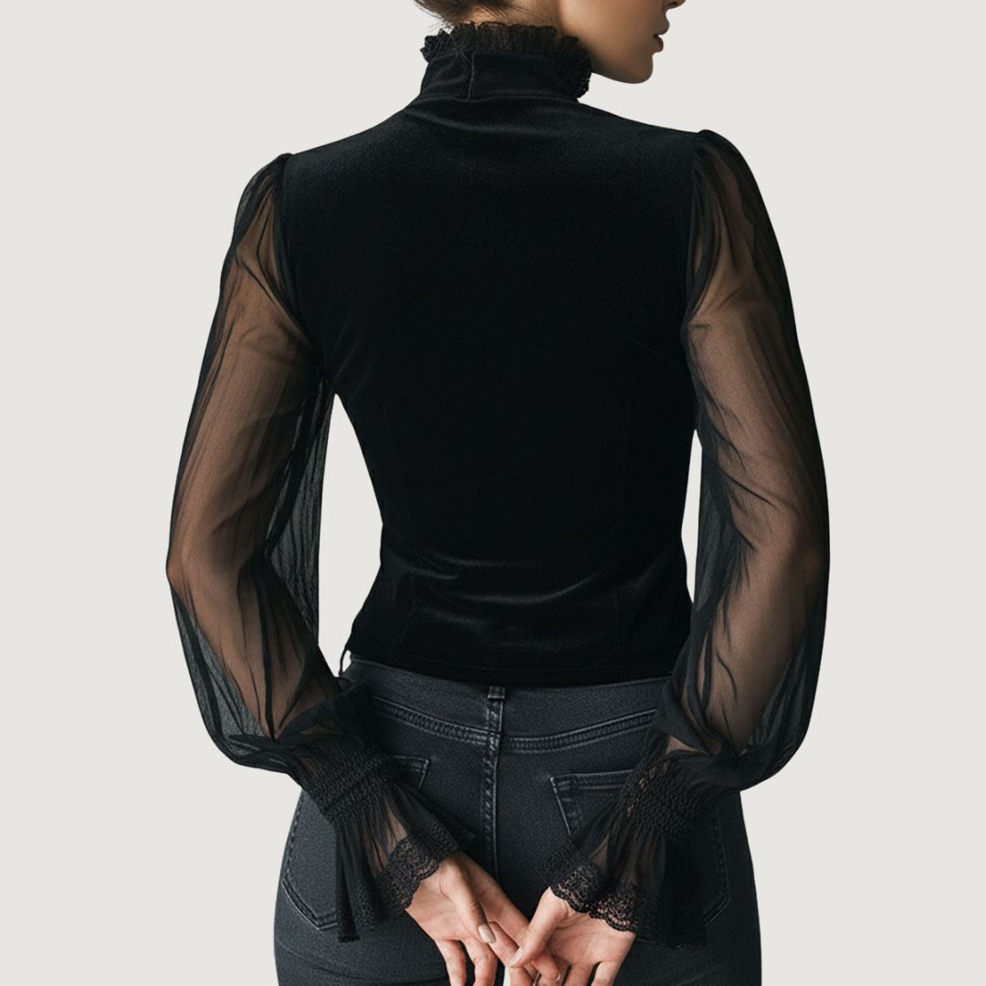 Elvira - Blouse élégante en Dentelle