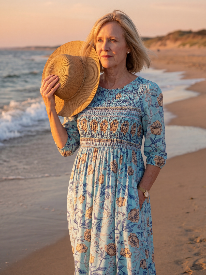Halia | Robe Midi Meadow Gather