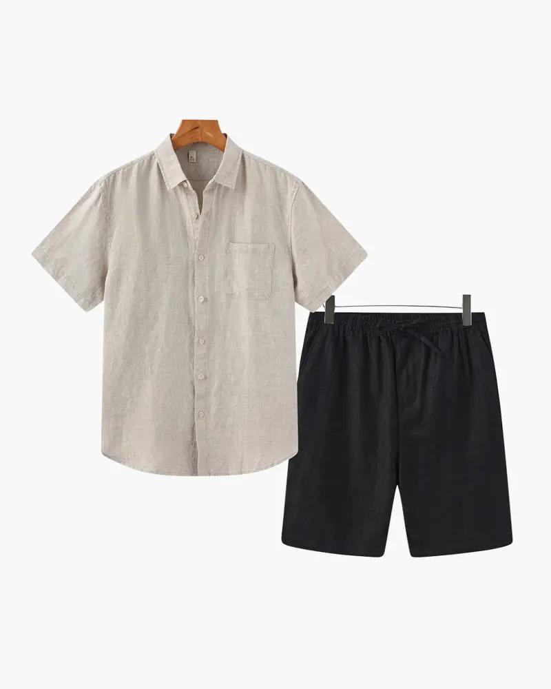 Old Money Linen Combo (Shorts) Old Money WorldWide