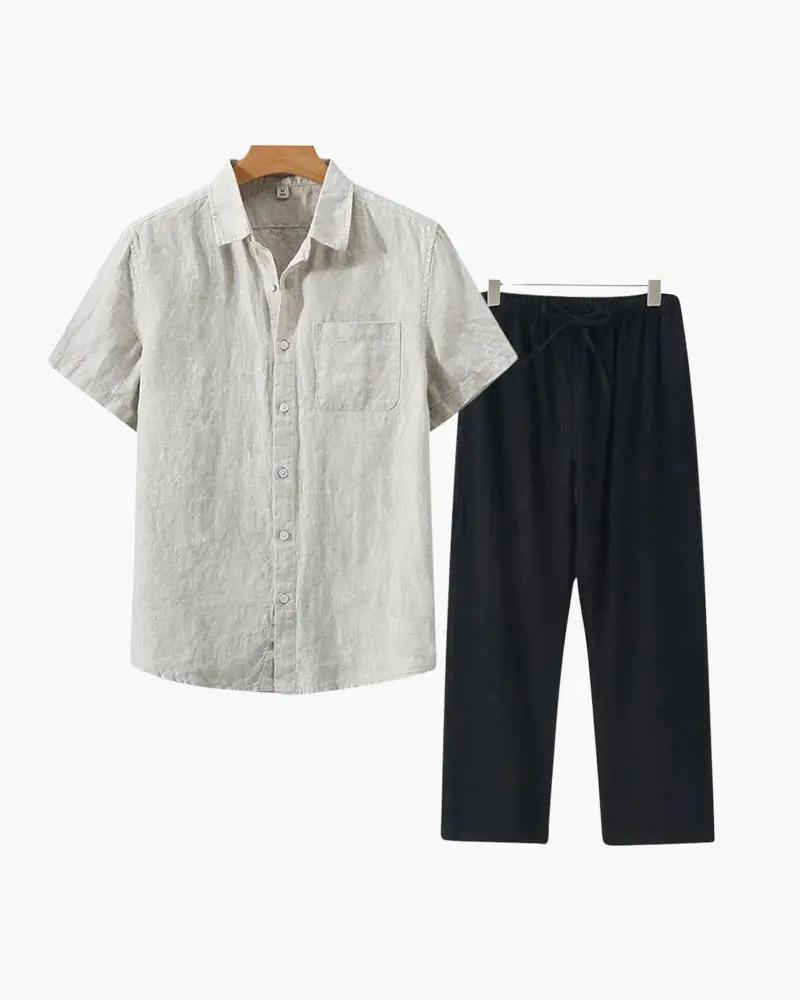 Old Money Linen Combo (Shortsleeve) Old Money WorldWide