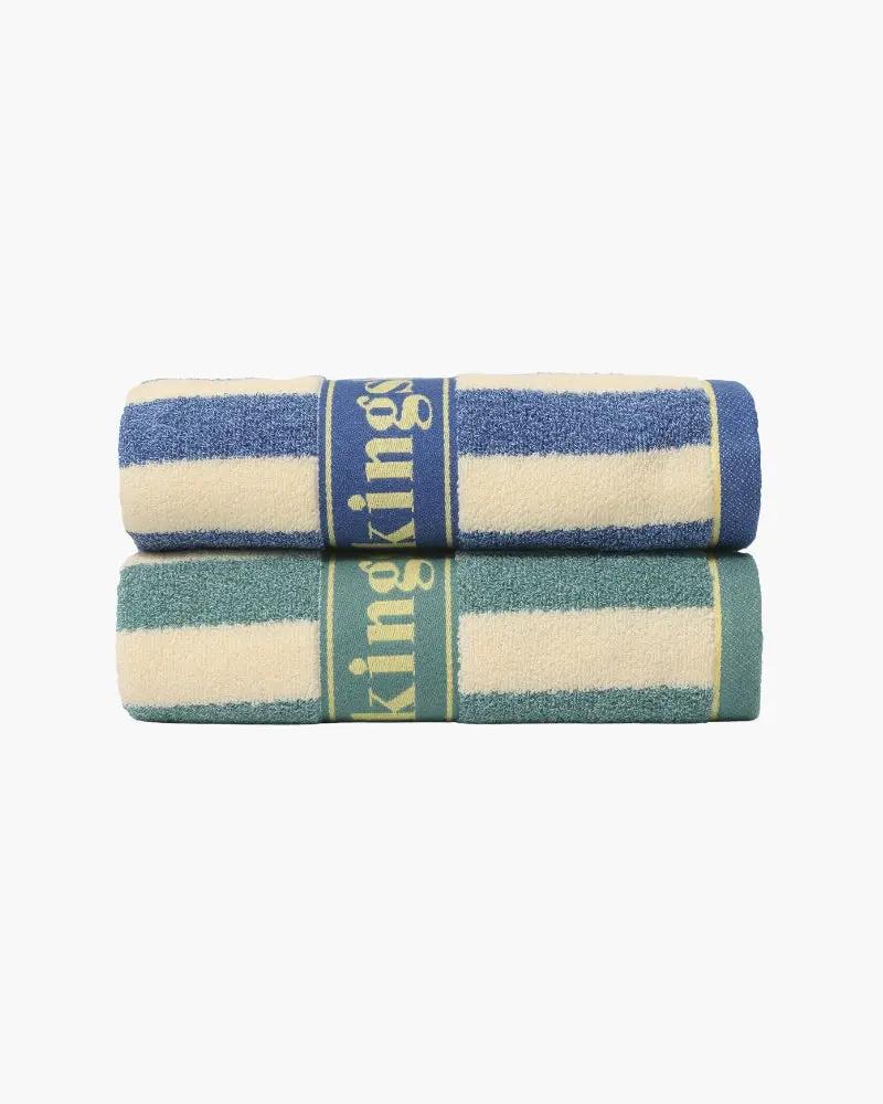 Coastal Stripe Hand Towel Old Money