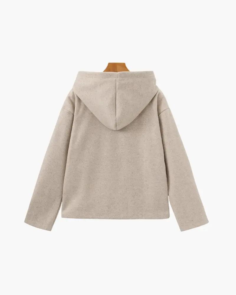 Marlow Wool Zip Coat Old Money Women