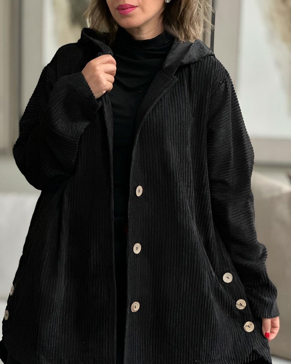 Cordia - Veste élégante en velours côtelé