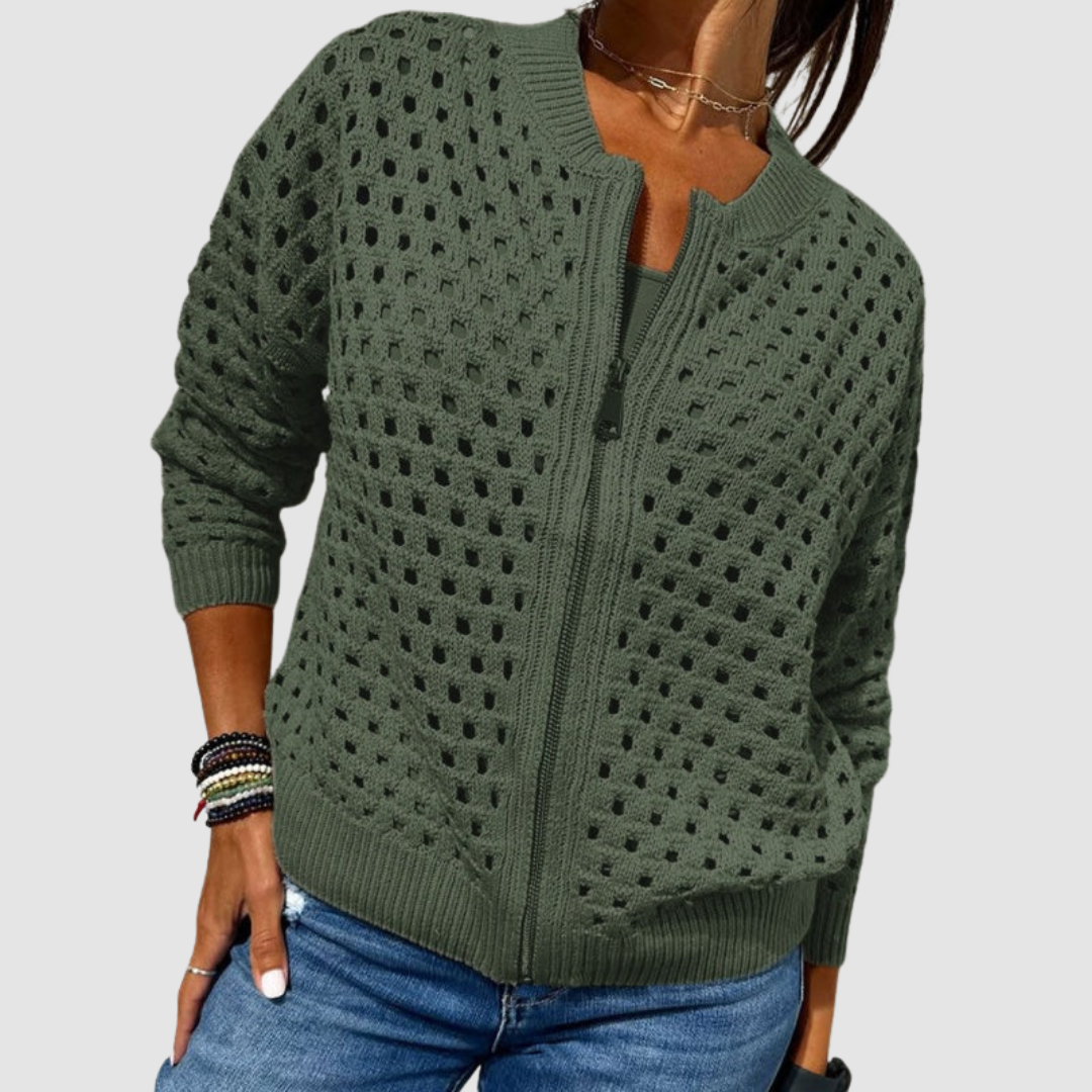 Barbara - Gilet en Tricot Premium