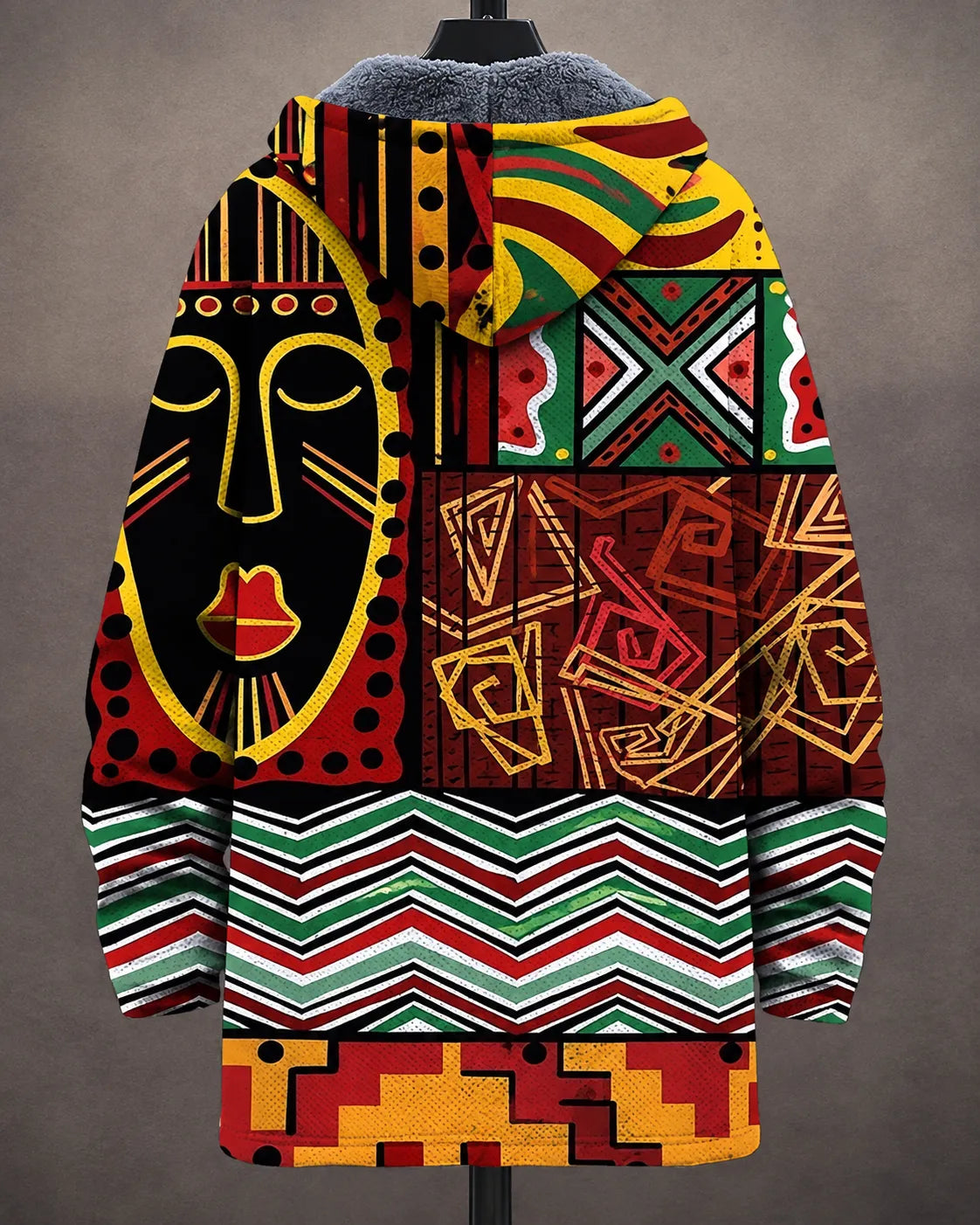 Veste à Capuche Amara avec Imprimé Artistique Heritage