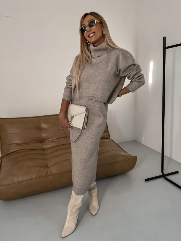 Nicole - Élégant Ensemble en Maille