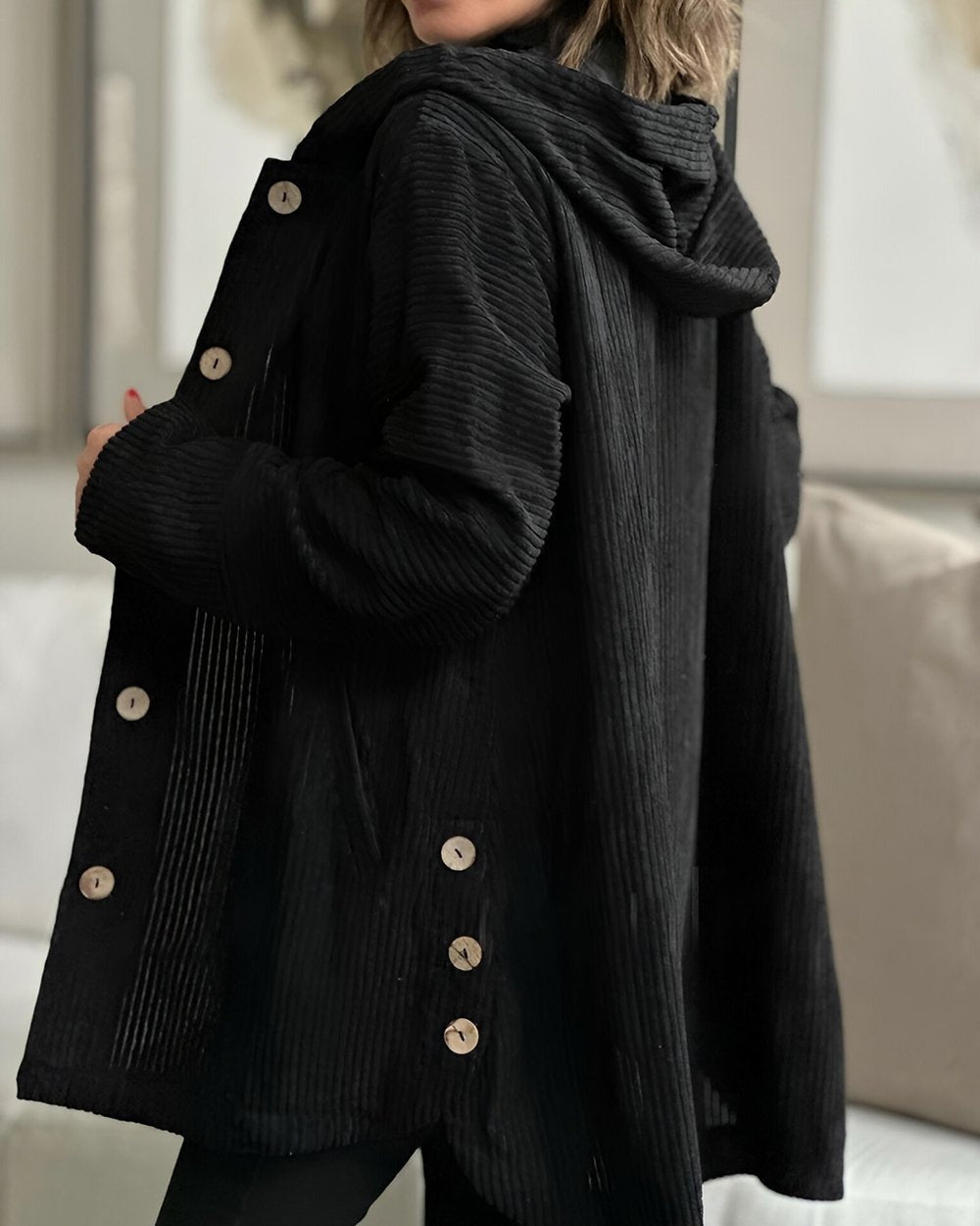 Cordia - Veste élégante en velours côtelé