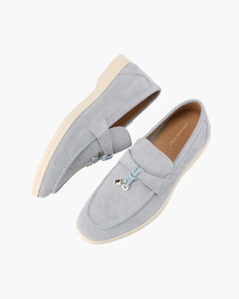 Old Money Suede Lady Loafers Old Money Women