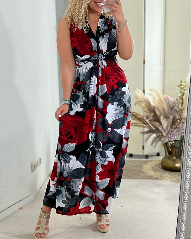 Sacha - Élégante Robe Longue d'Été
