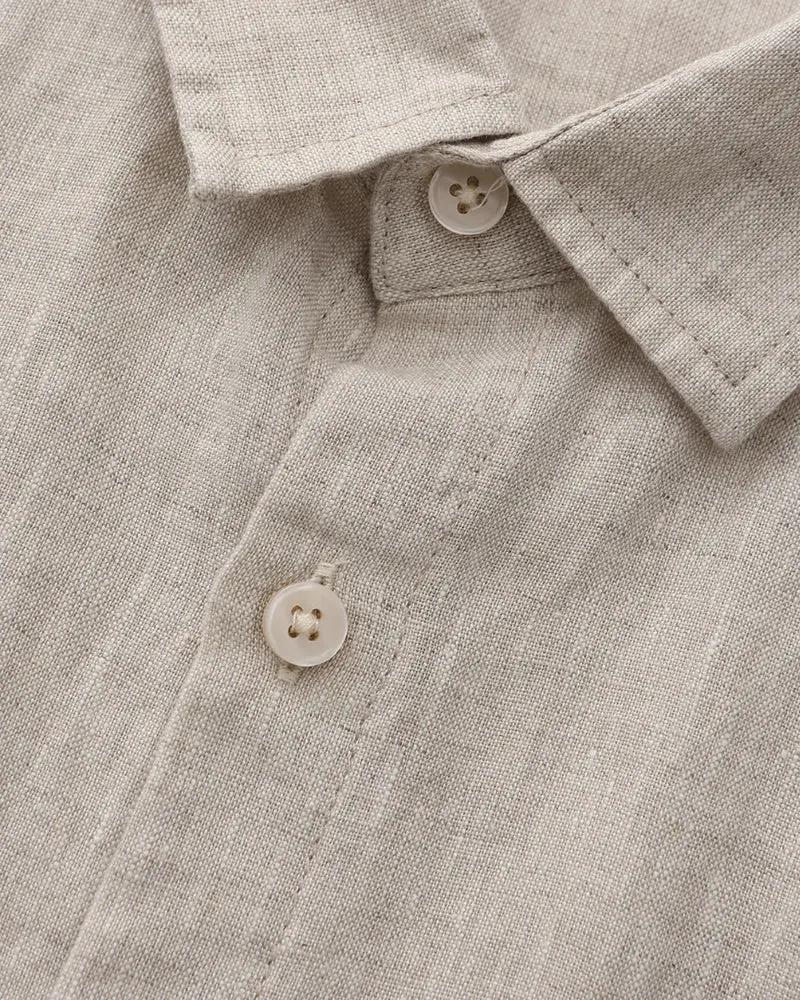 Cape Town - Linen Shirt (Shortsleeve) Old Money