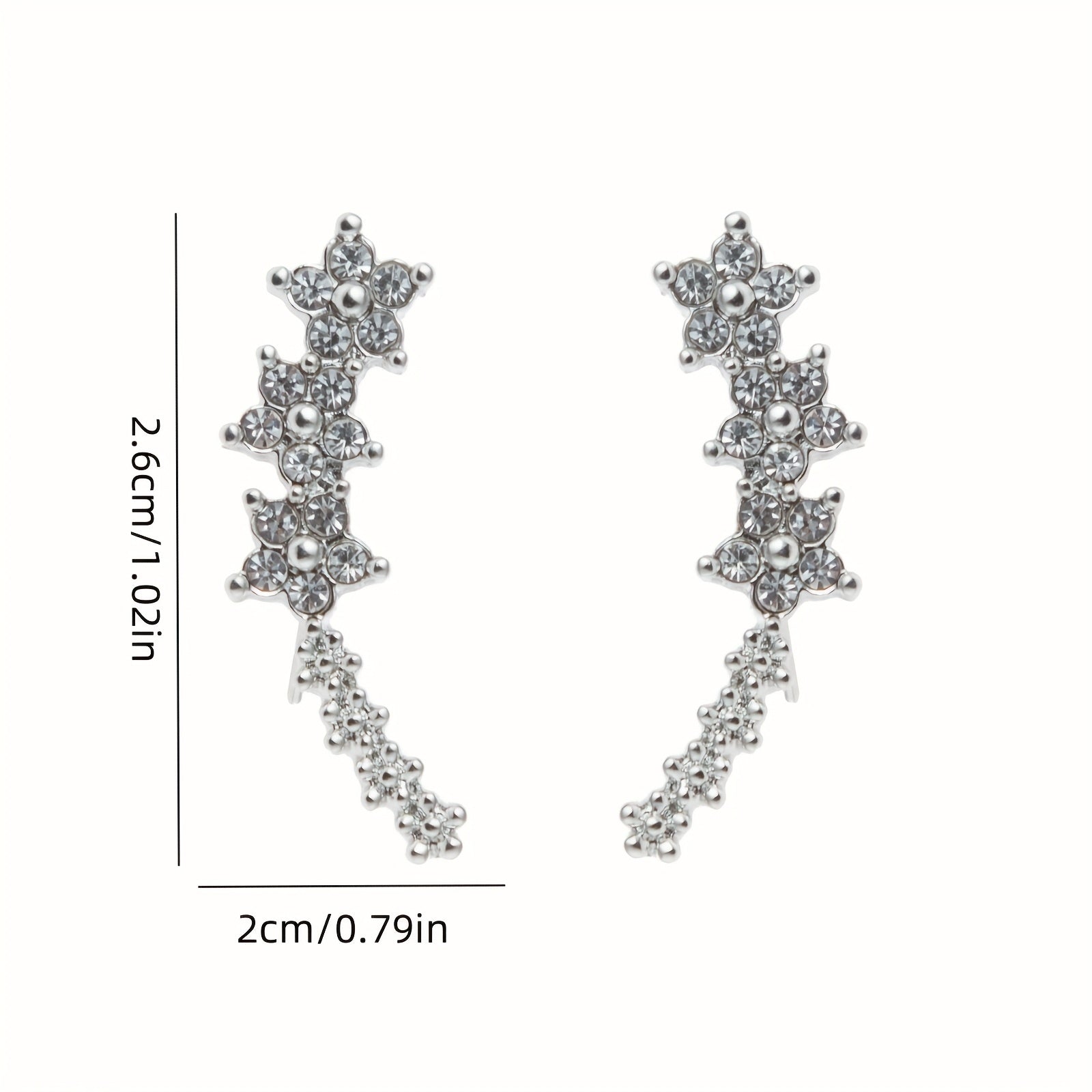 Intemporelles boucles d'oreilles florales