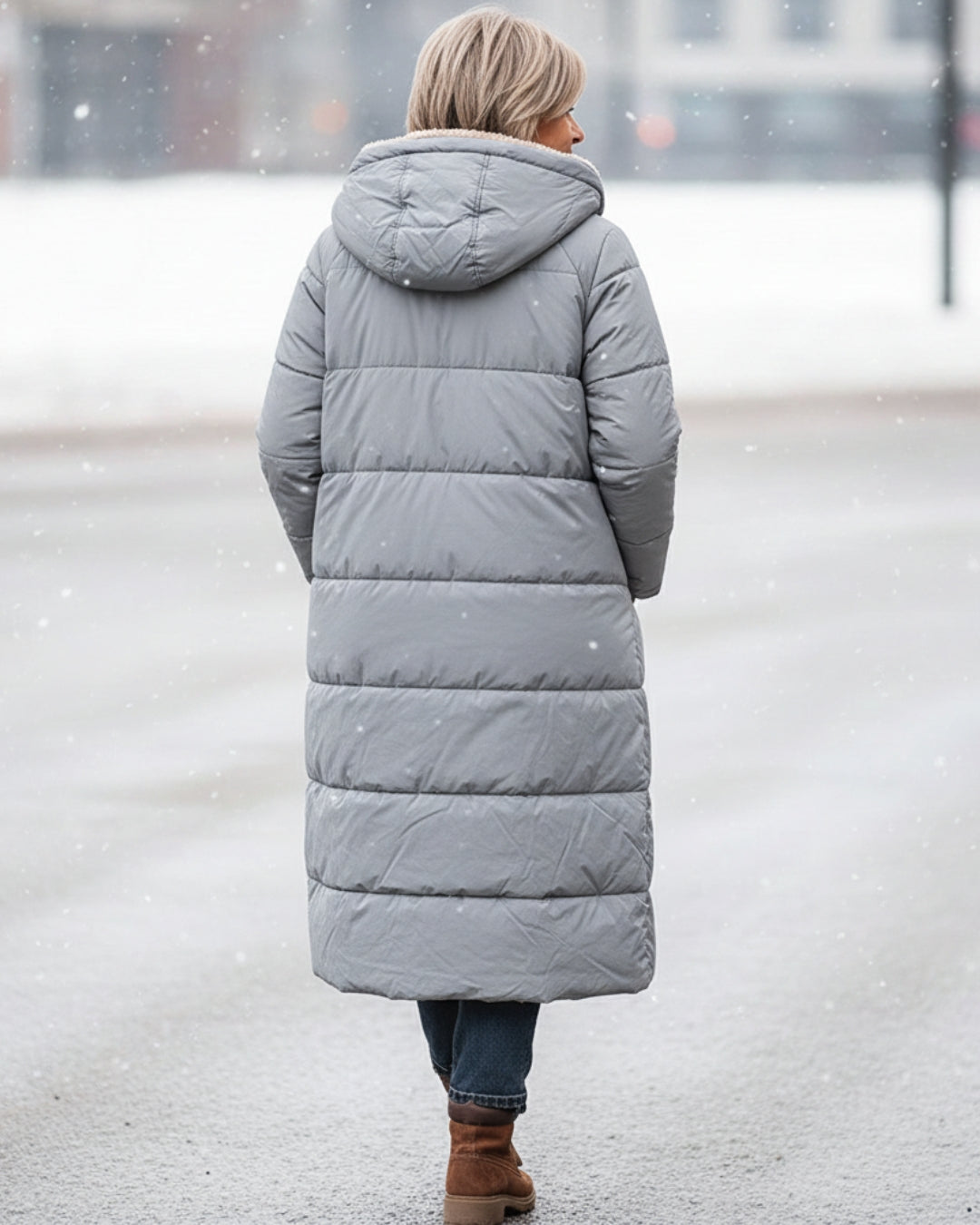 Eleanor - Manteau Réversible Élégant