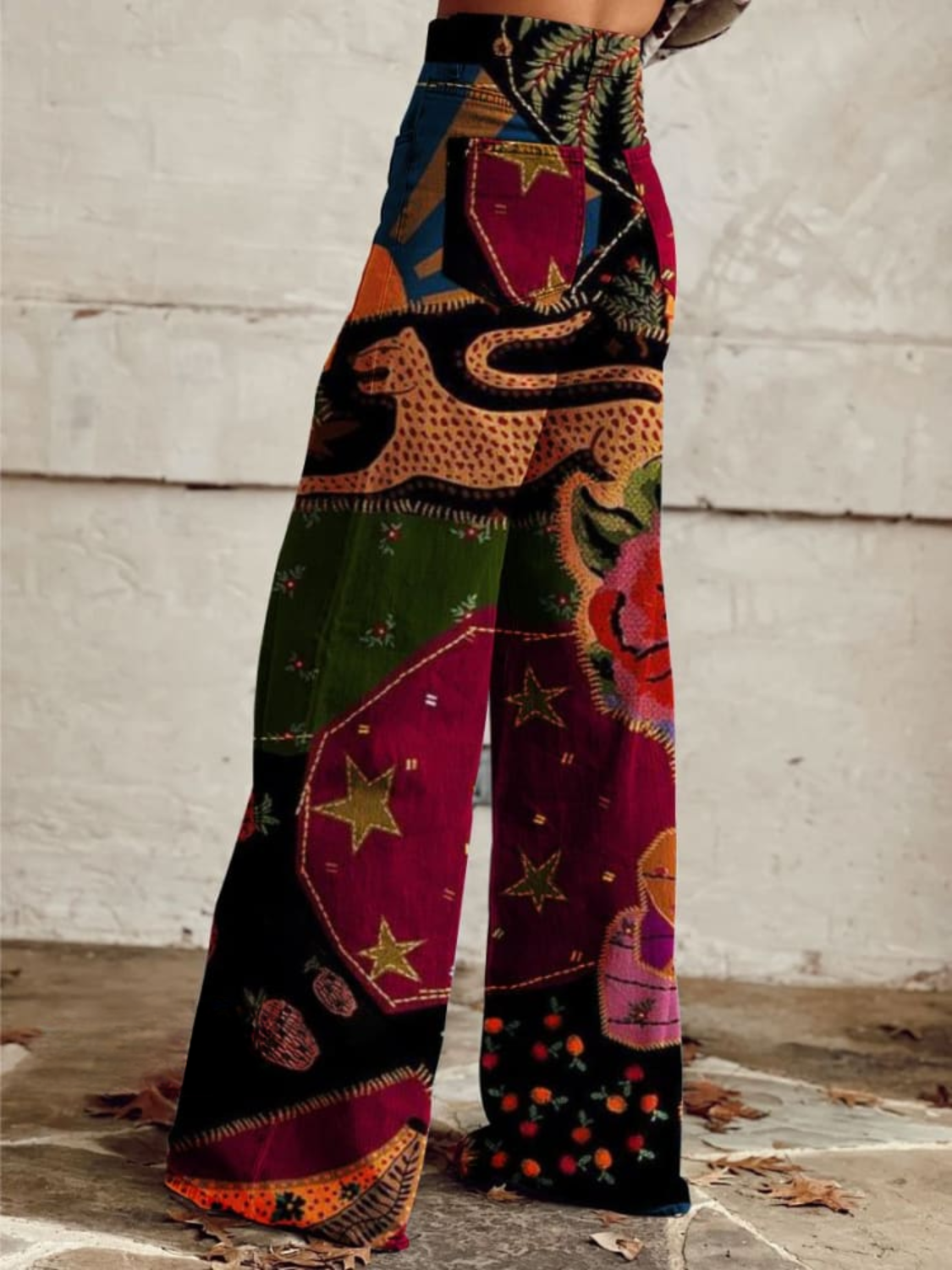 Léna - Pantalon bohème chic