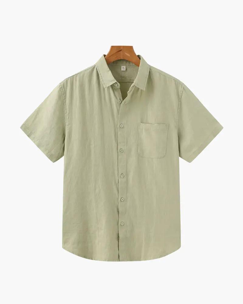 Cape Town - Linen Shirt (Shortsleeve) Old Money