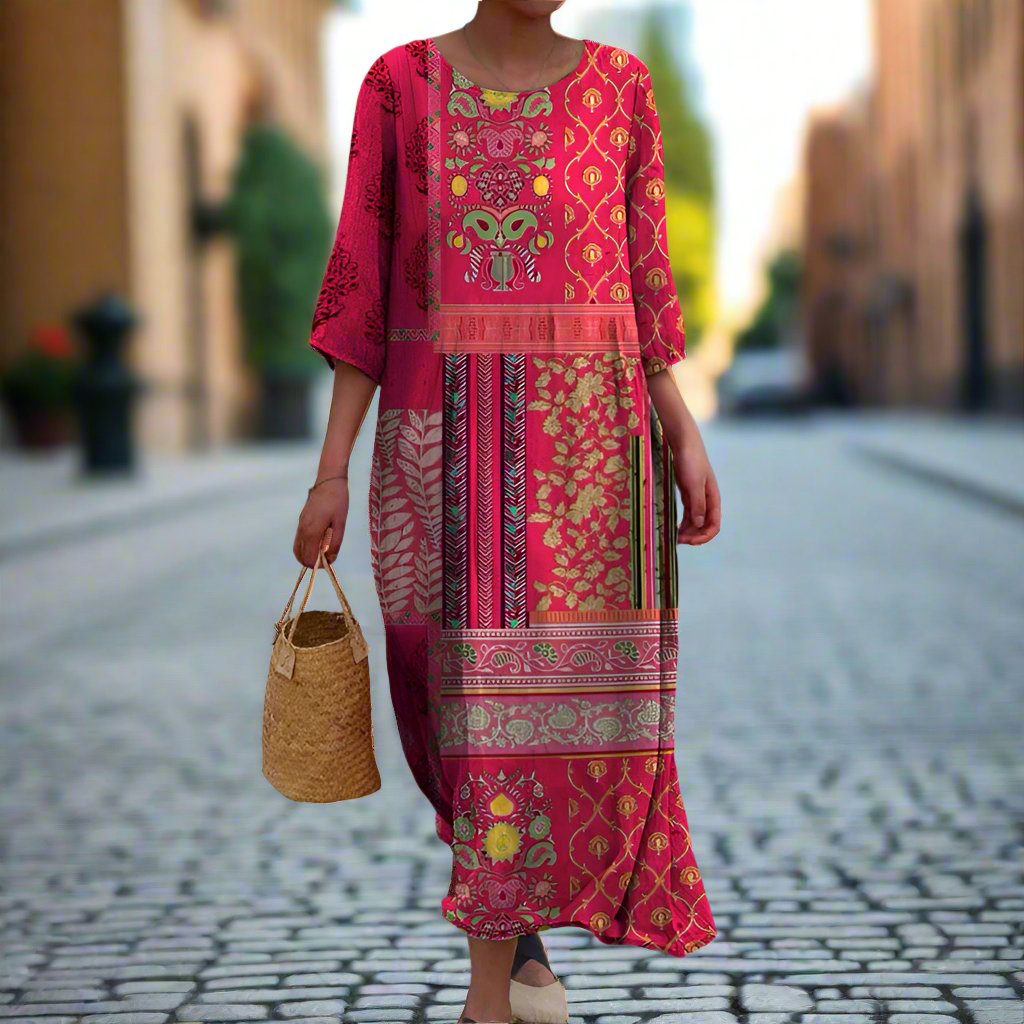 Adeline - Robe ethnique légère
