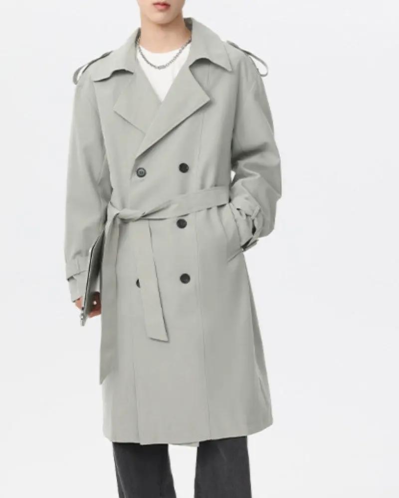 Classic Double-Breasted Trench Coat Old Money