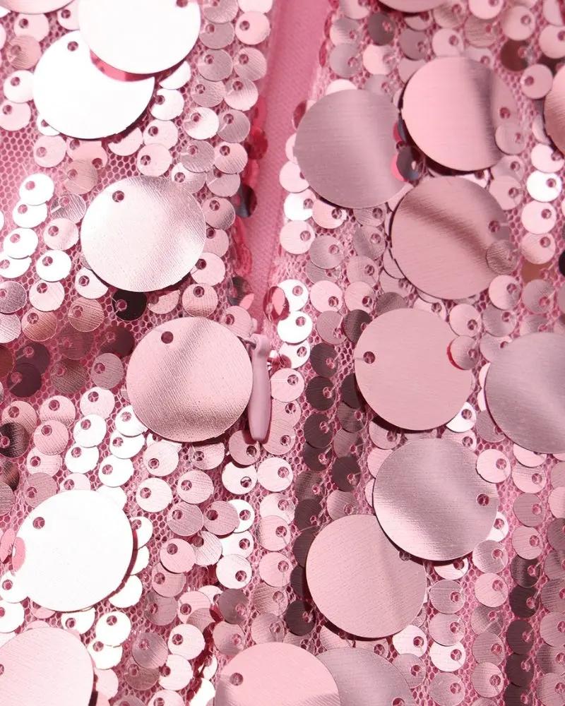 Sequin Party Mini Dress Old Money Women