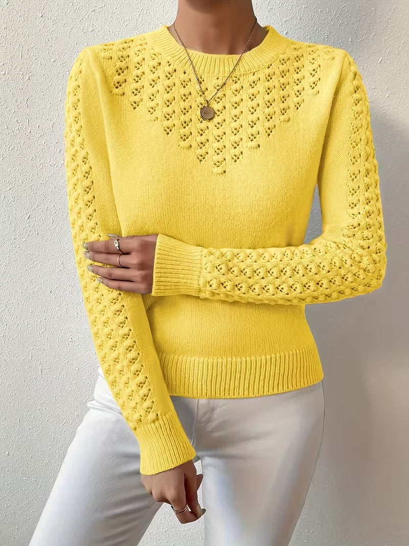 Shannen - Pull élégant en tricot