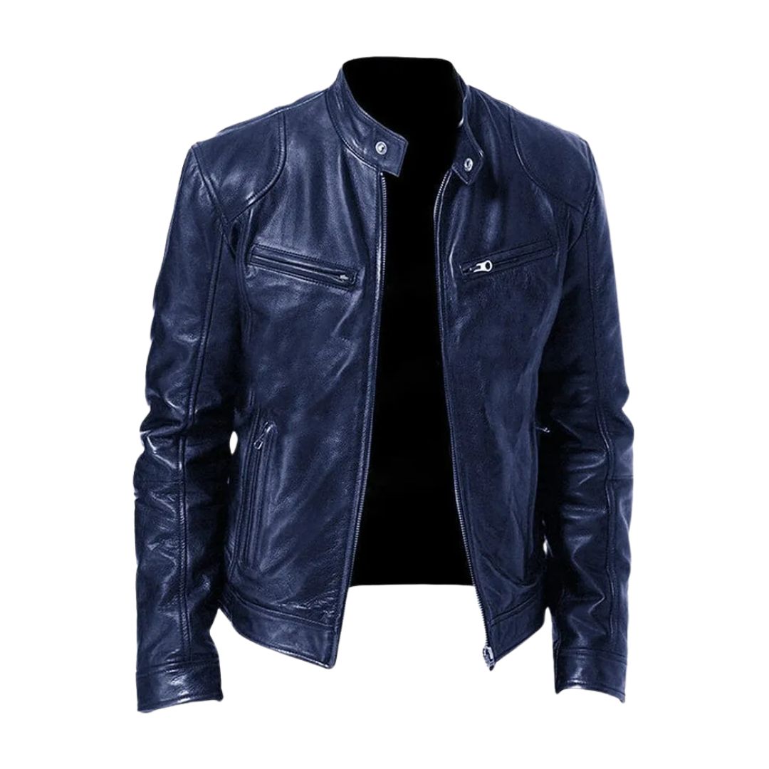 Danoir | Blouson en Cuir Décontracté