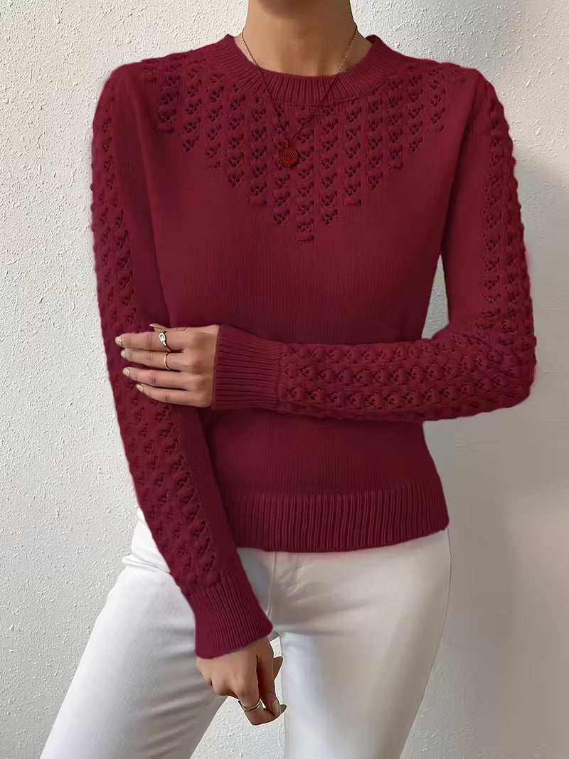 Shannen - Pull élégant en tricot