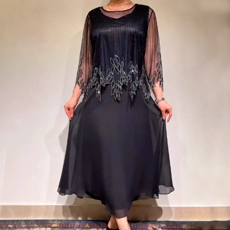Robe midi décontractée élégante