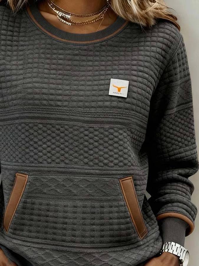 Clara I Pull Rétro Femme - Idéal pour Loisirs et Activités en Plein Air