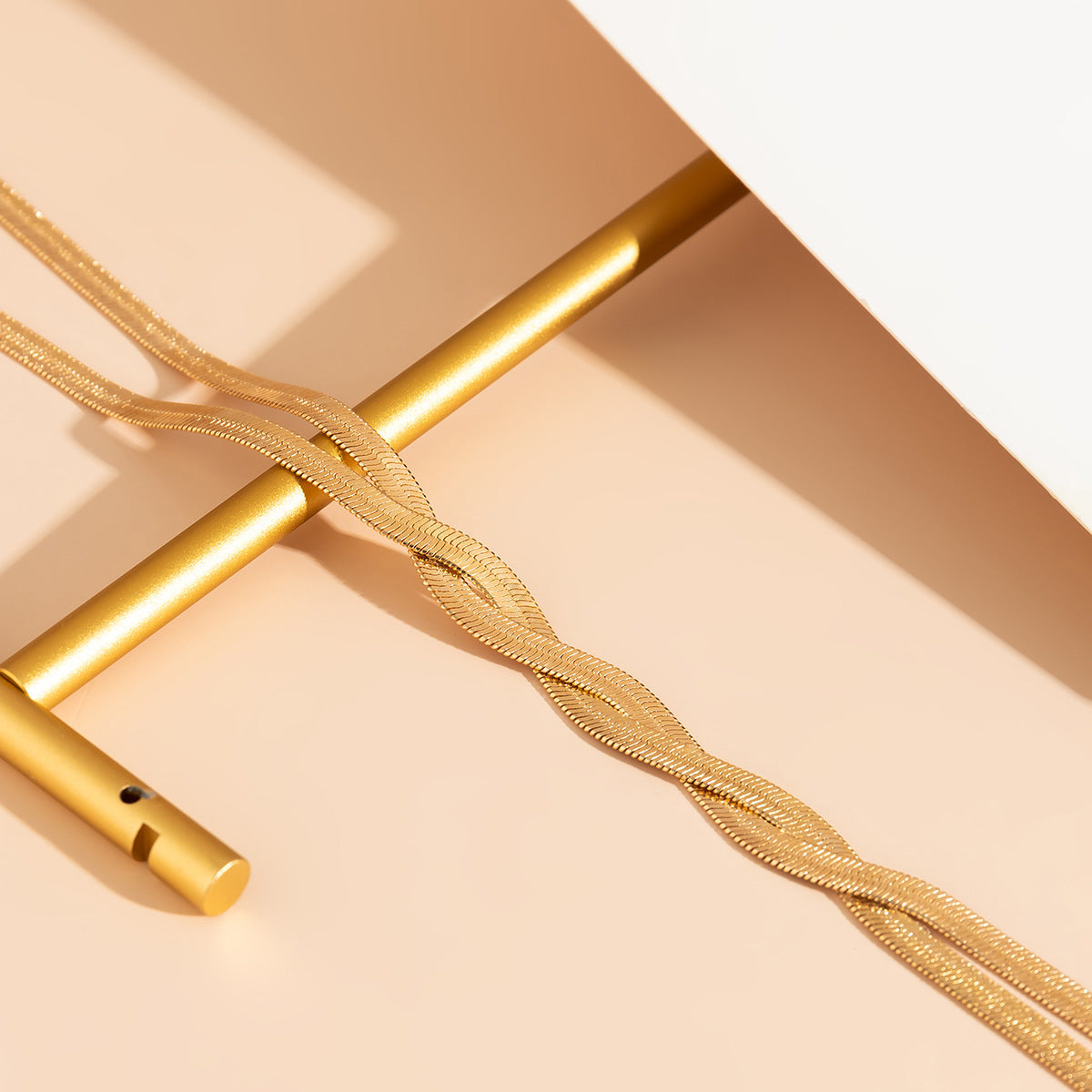 Liliane | Collier chaîne torsadée