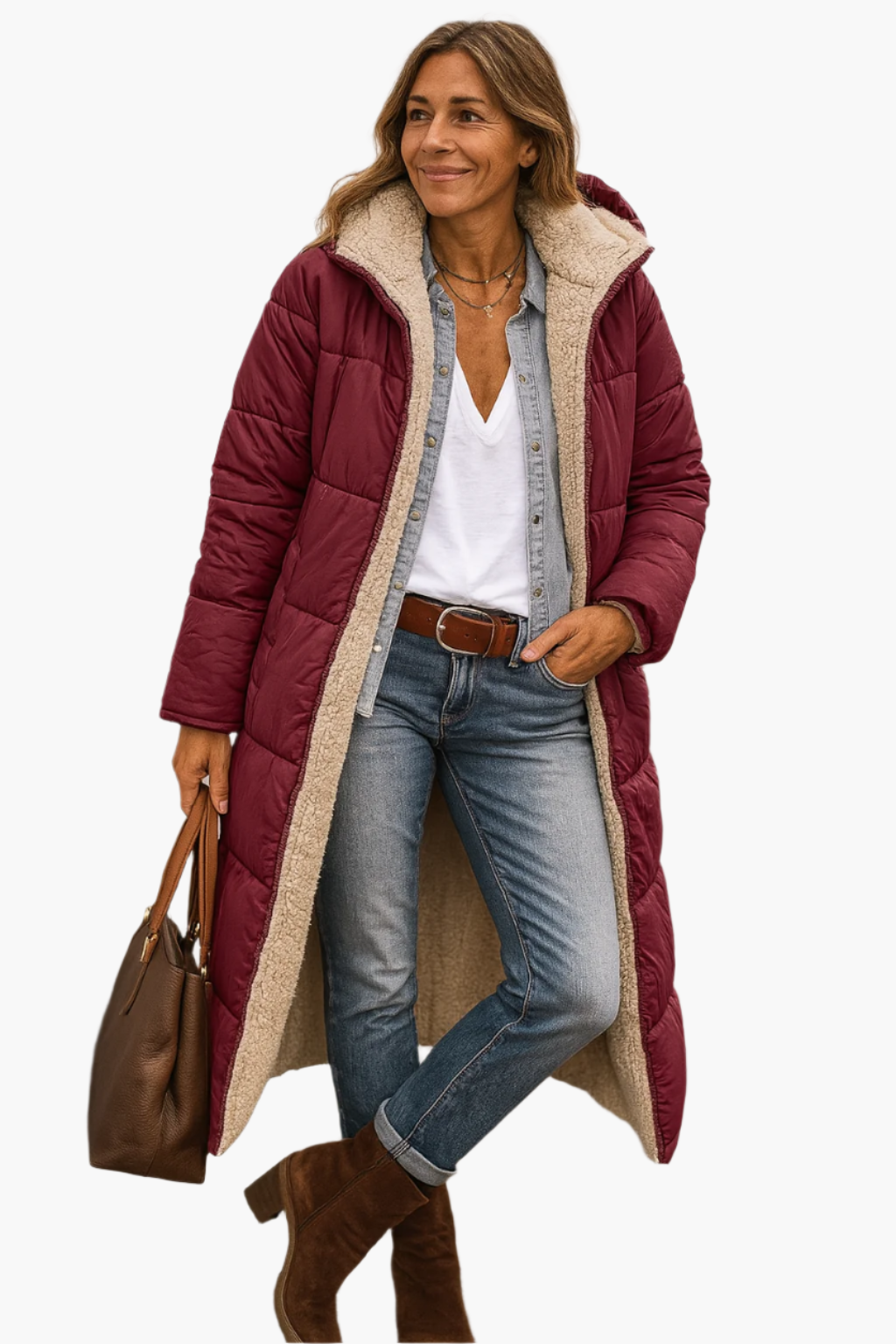 Paige - Long Manteau Douillet