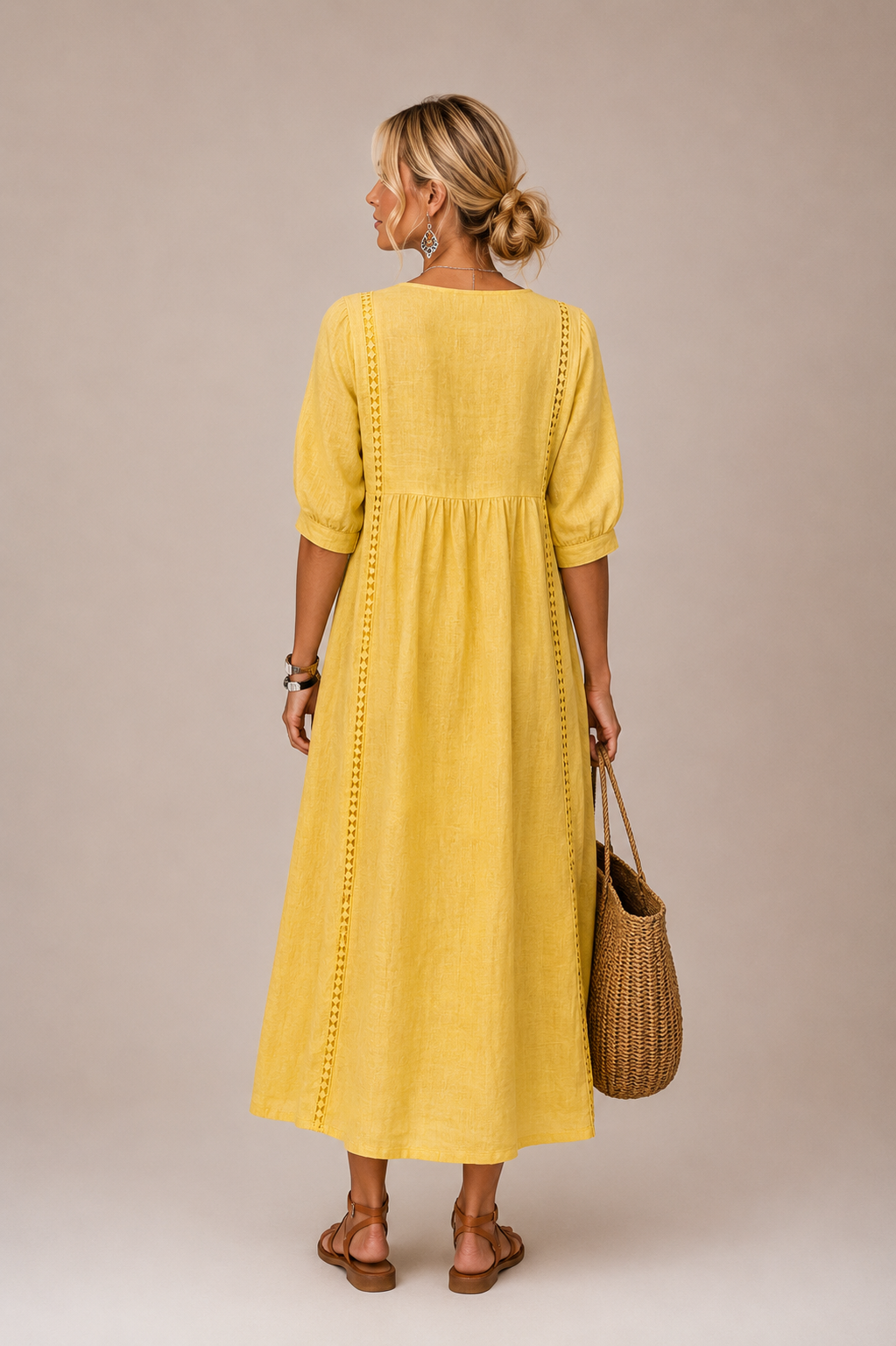 Gillian | Robe midi d'été