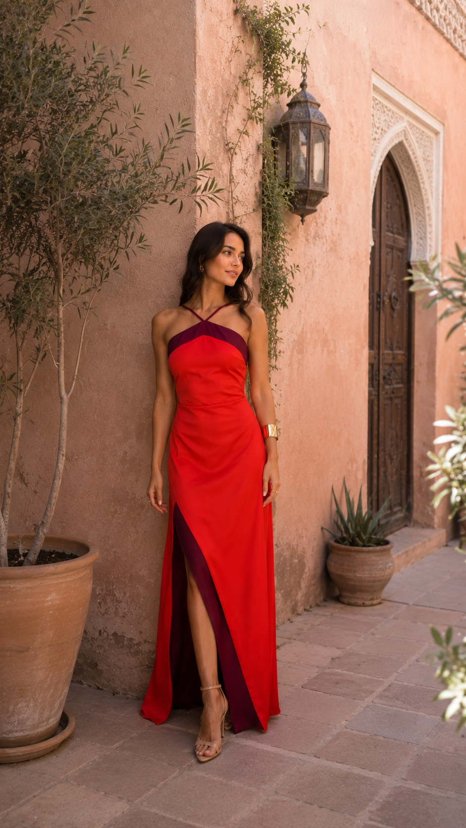 Robe Oasis rouge