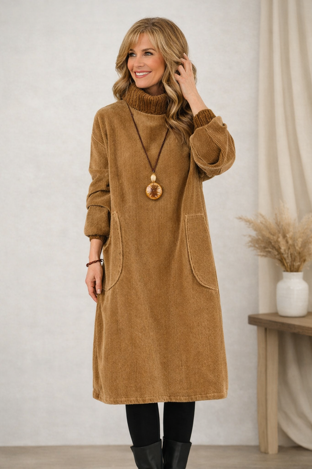 Lucinda - Robe d'hiver élégante
