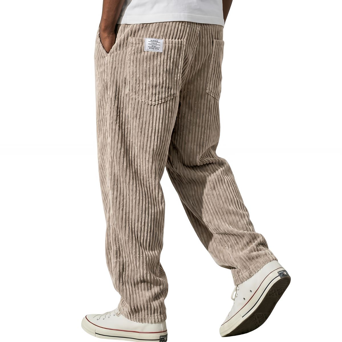 Adriano - Pantalon en Velours Côtelé
