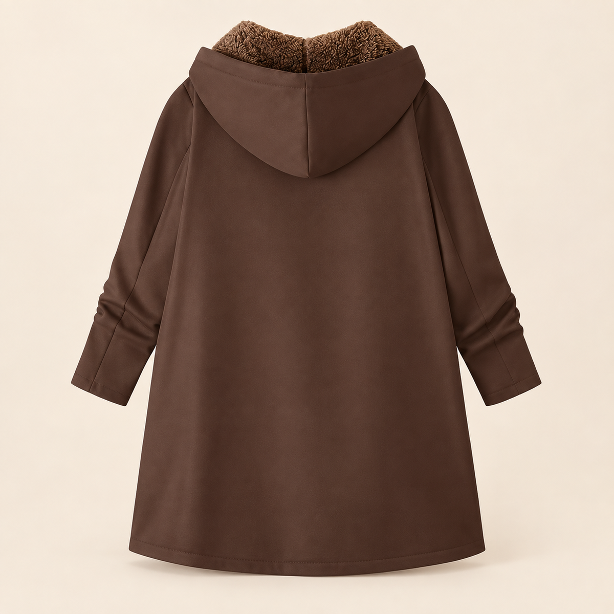 Evelyn™ | Manteau à capuche douillet en sherpa