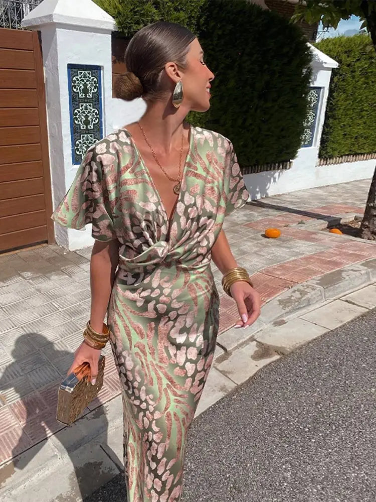 Emmeline™ - ROBE MIDI CUIVRÉE