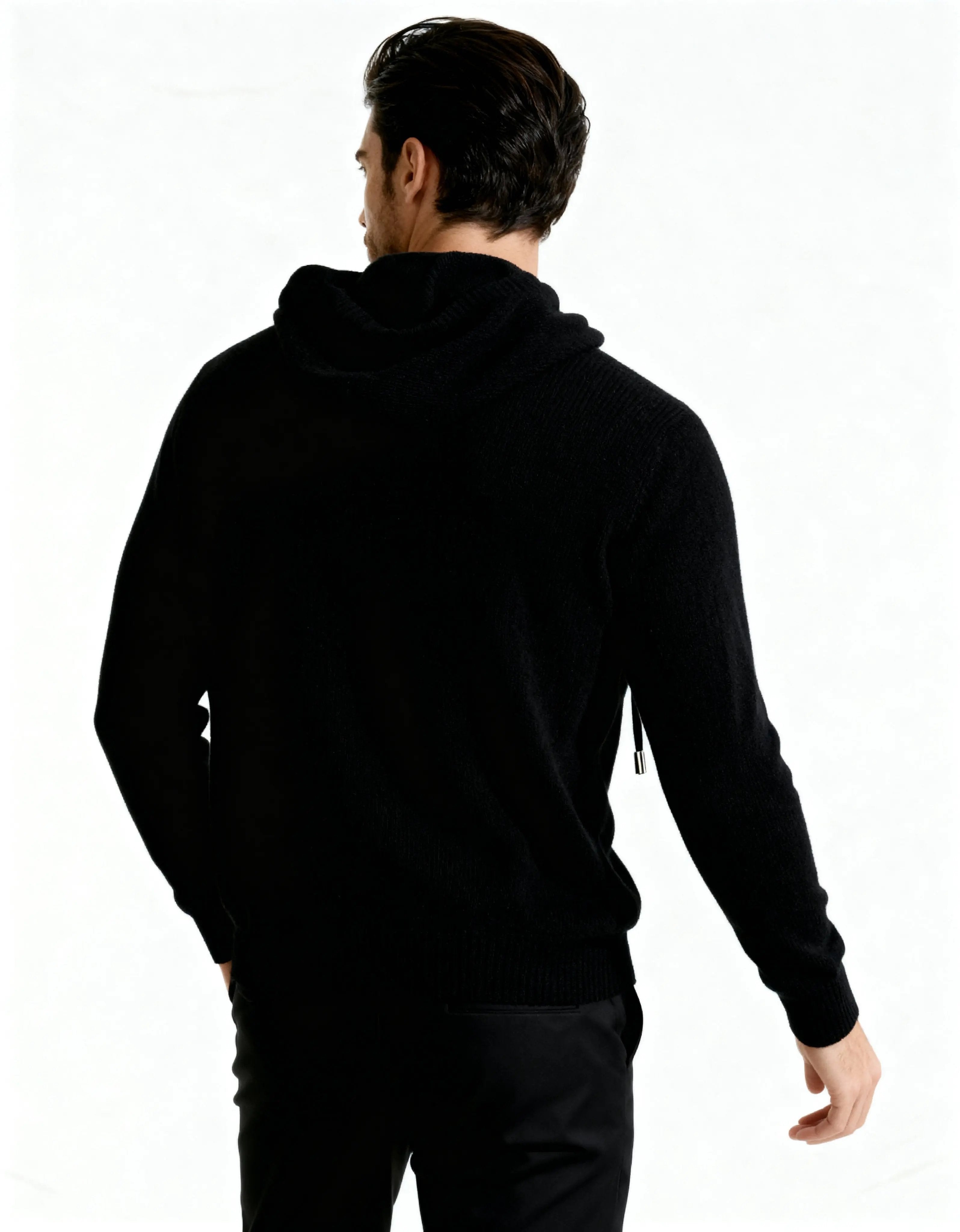 100% Cashmere Hoodie Old Money
